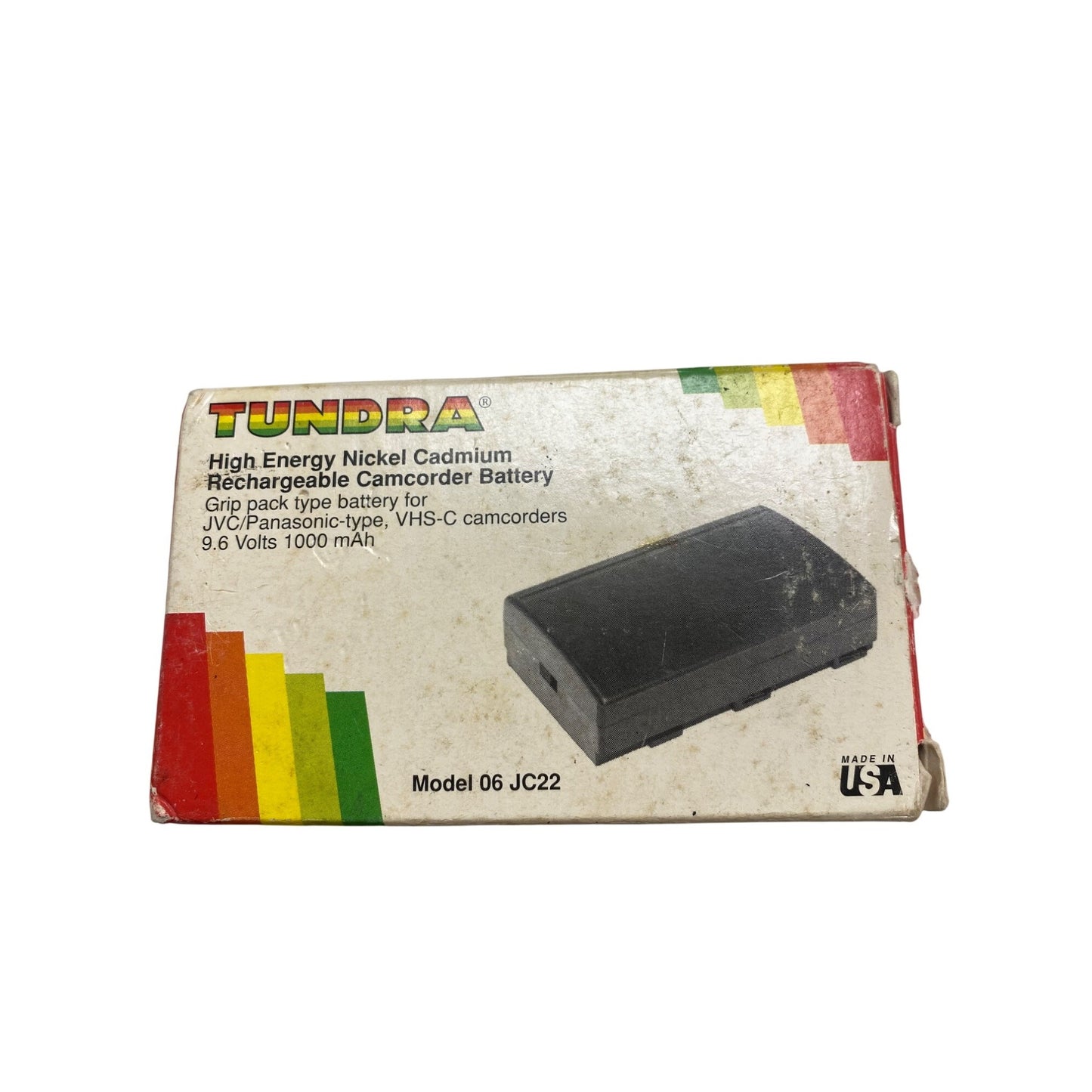 JVC & Tundra Rechargeable Camcorder Battery 9.6V 1000mAh JC22