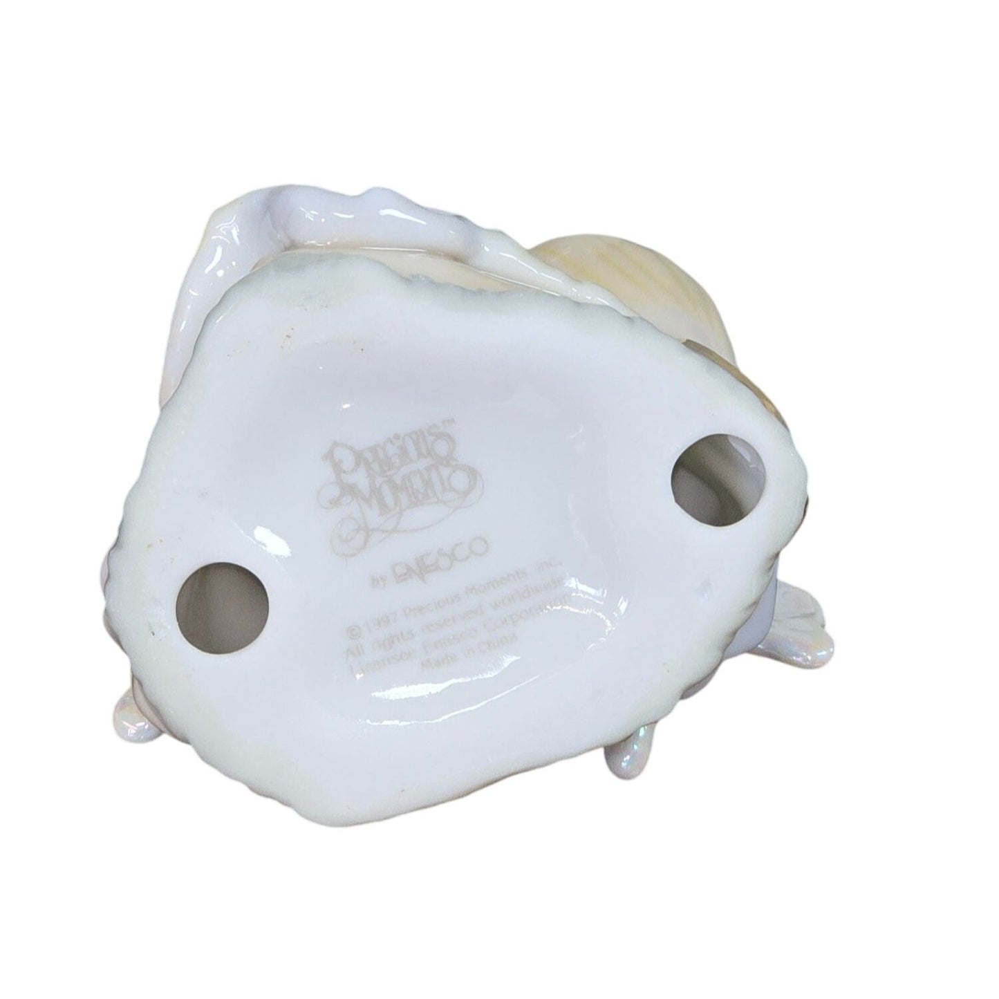 Enesco Precious Moments Holy Family Nativity Ornament Angels Baby Jesus