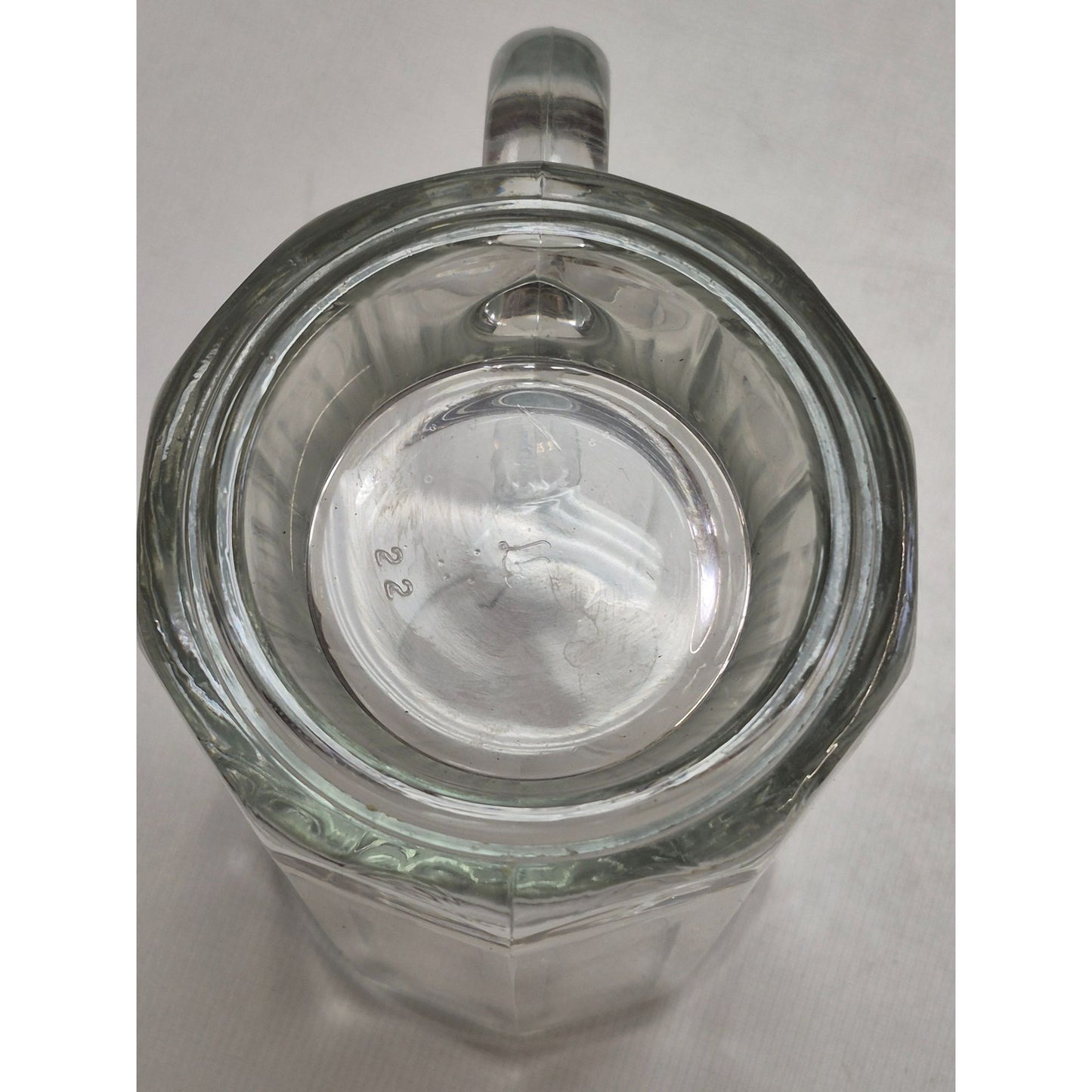 Vintage Ribbed Beer Mug 20oz