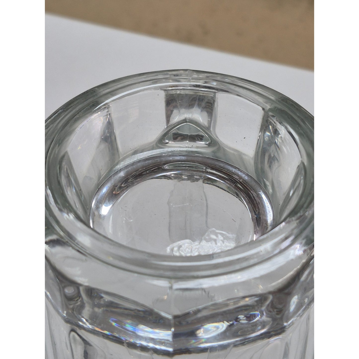 Vintage Ribbed Beer Mug 20oz