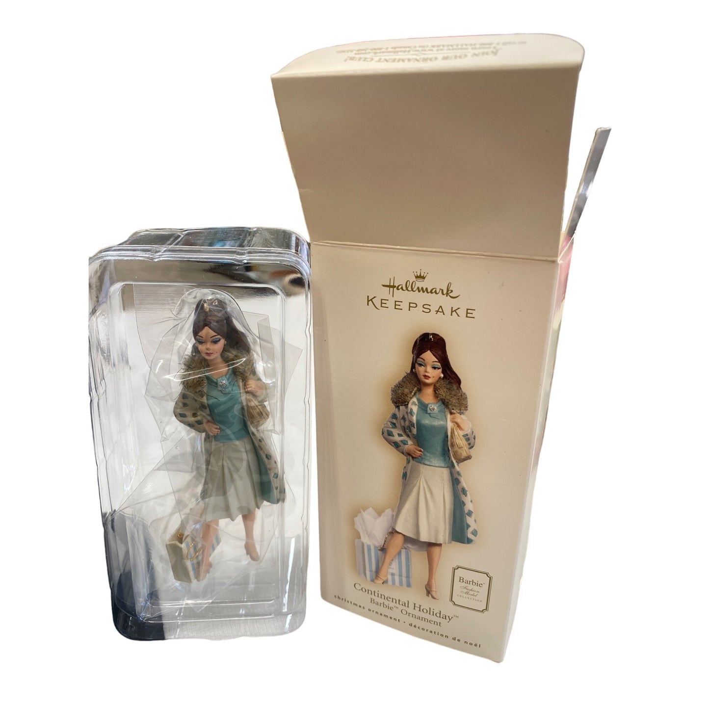 Hallmark Keepsake Continental Holiday Barbie Ornament 2007