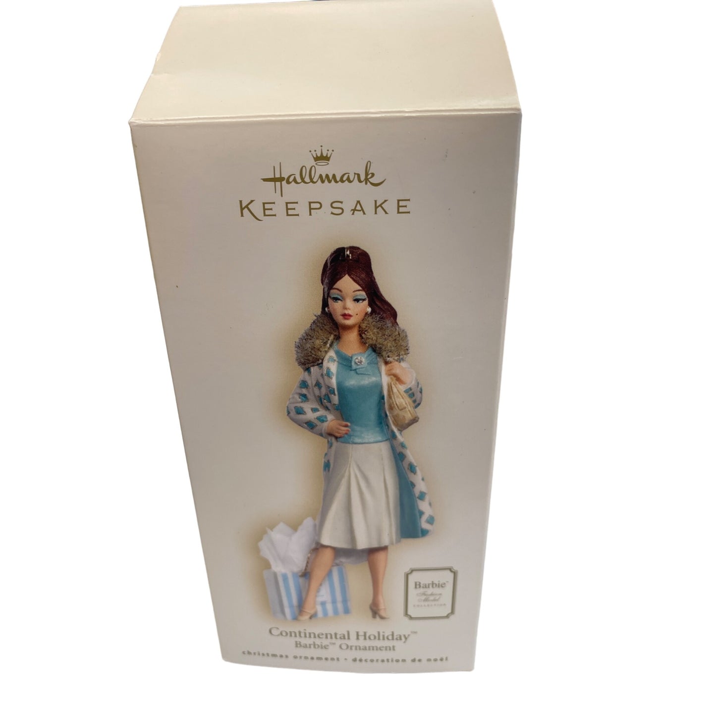 Hallmark Keepsake Continental Holiday Barbie Ornament 2007
