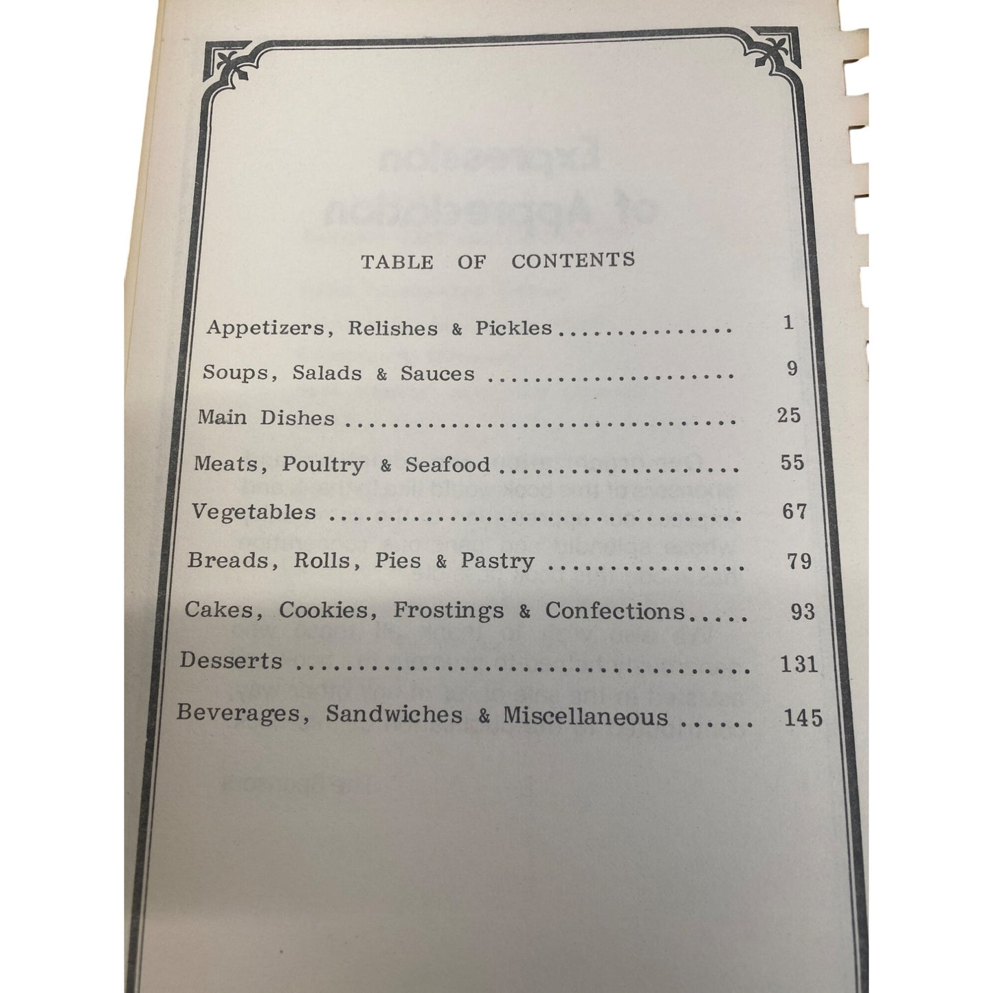 Vintage "Butter n Love Recipes" Cookbook