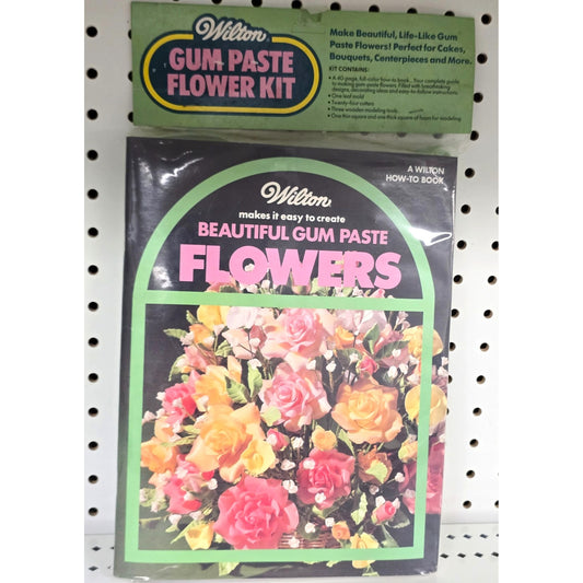 Wilton Gum Paste Flower Kit  Includes Tools & How-To Book  Ideal For Cakes Centerpieces & More
