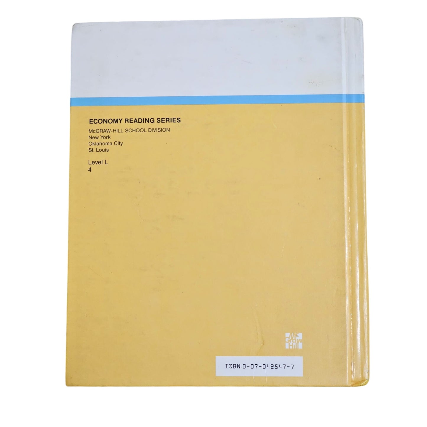 Silver Rain Economy Reading Series 1988 Level L Hardcover By McGraw-Hill