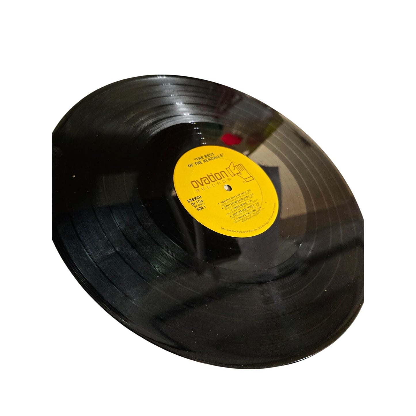 The Best Of The Kendalls Vinyl Record Album By Ovation Records