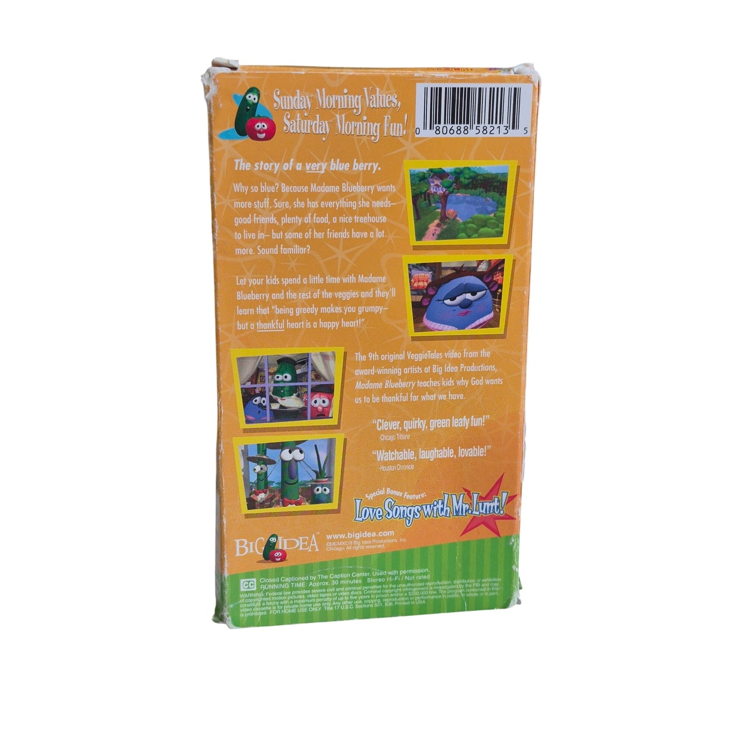 Veggie Tales Madame Blueberry