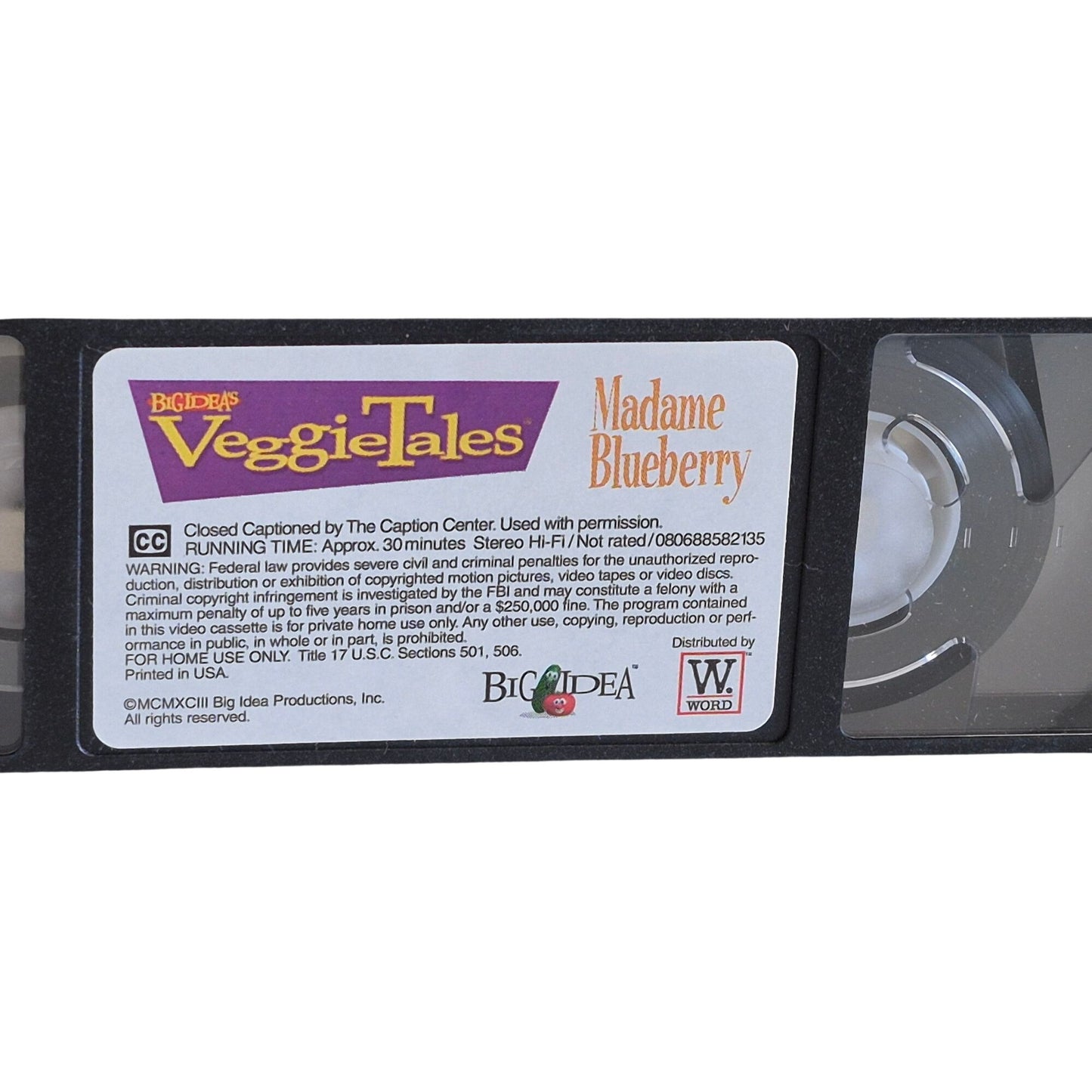 Veggie Tales Madame Blueberry