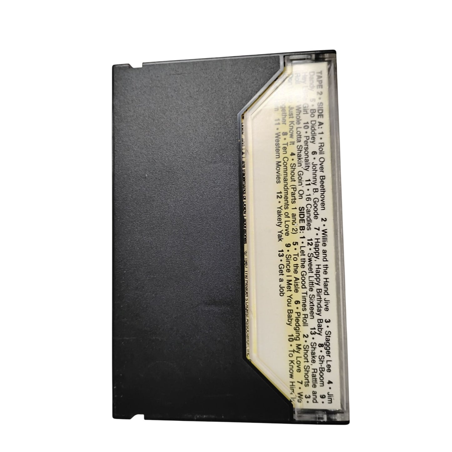 The Heart N Soul Of Rock N Roll Audio Cassette Tape Set Jukebox & Dance Cover Art