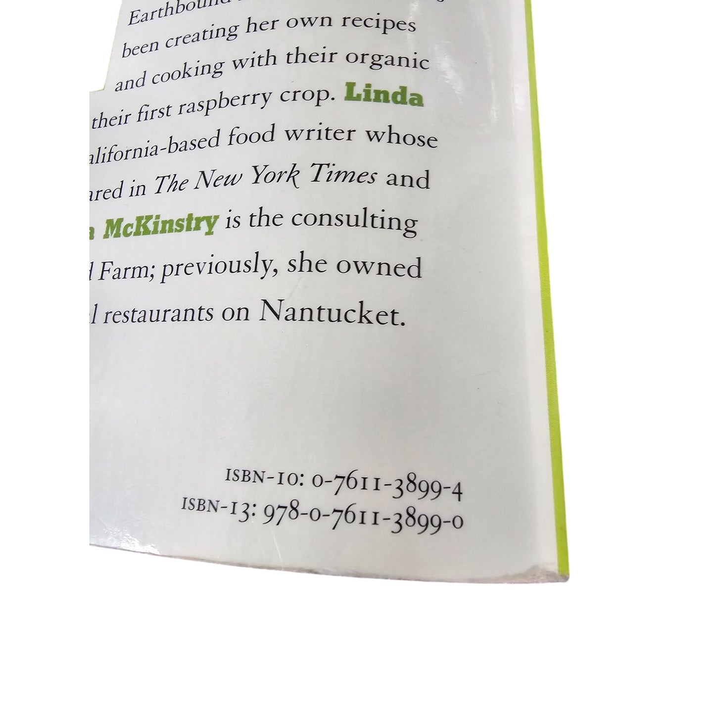 The Earthbound Farm Organic Cookbook Food To Live By By Myra Goodman Paperback