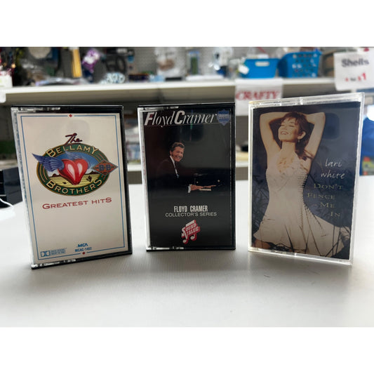 The Bellamy Brothers Floyd Cramer Lari White Cassette Tapes