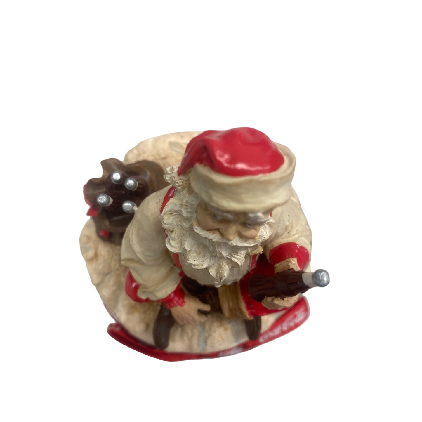 Coca-Cola Brand Santa Claus Holiday Candle