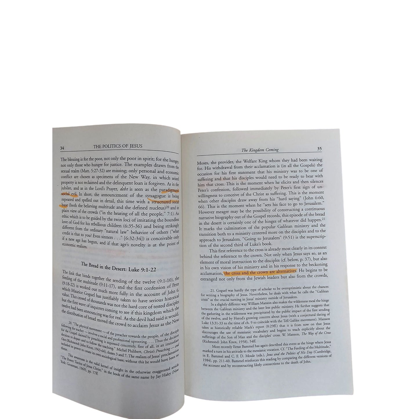 The Politics Of Jesus By John Howard Yoder Paperback