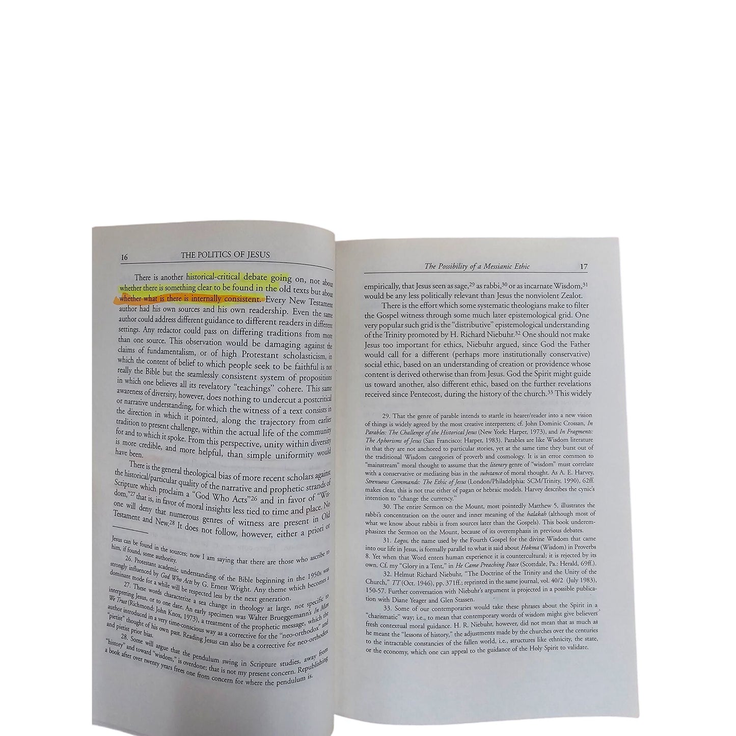 The Politics Of Jesus By John Howard Yoder Paperback