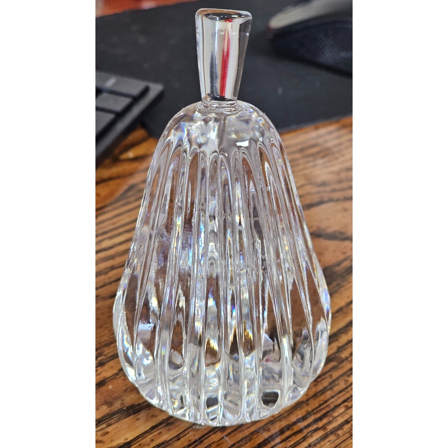 Waterford Crystal Pear Paperweight