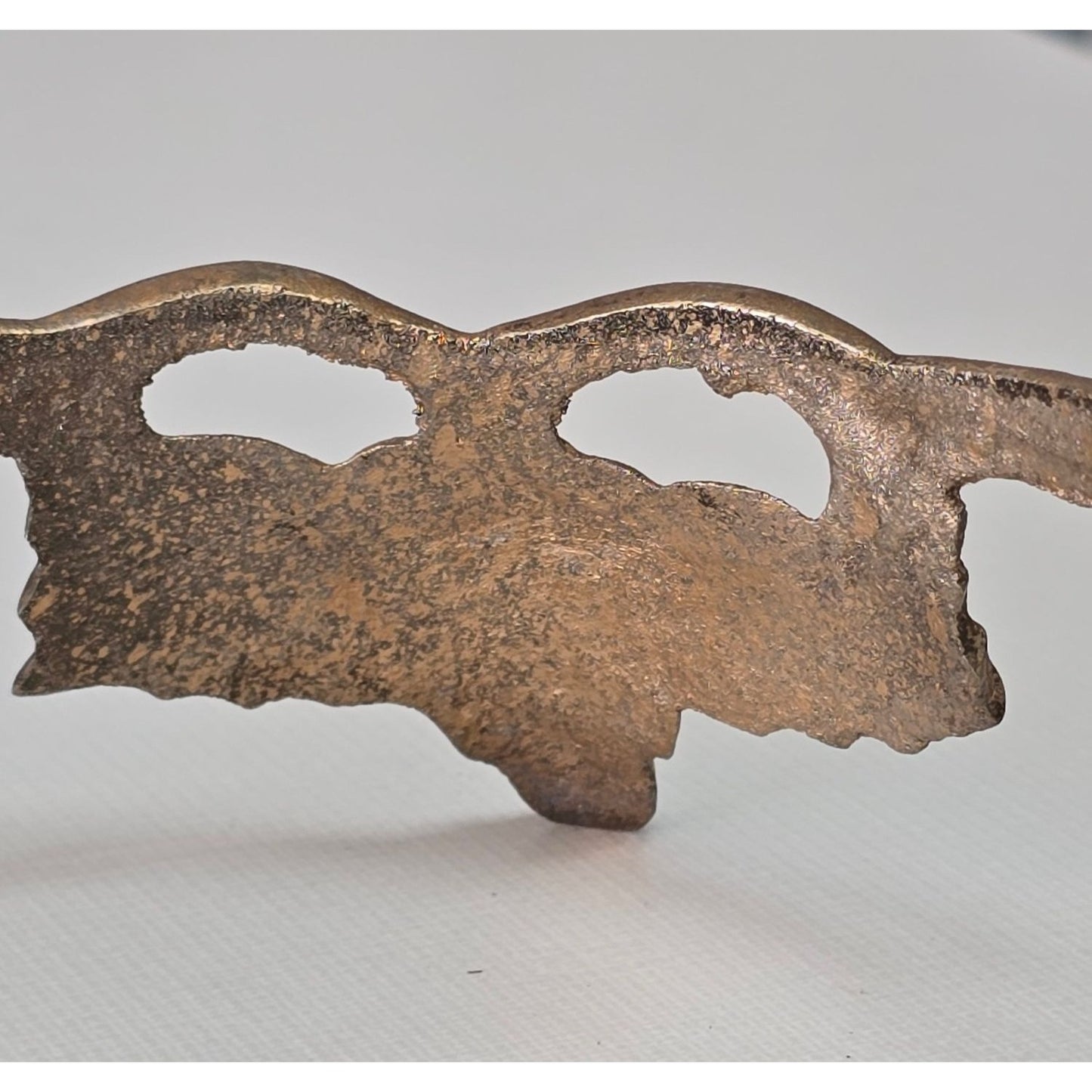 Vintage Grape Leaf Brass Centerpiece Stand with Bowl