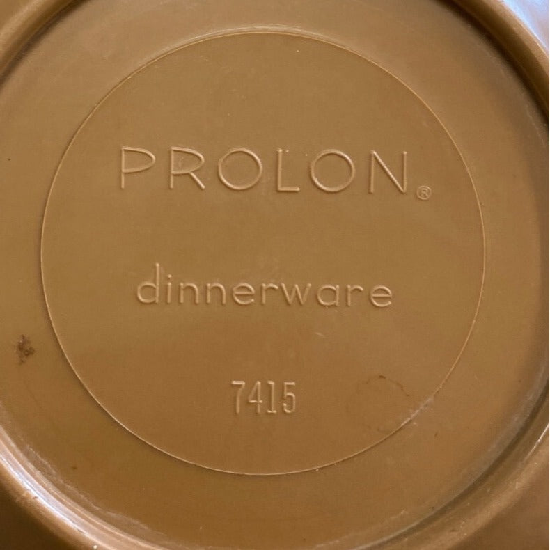 Set Of 6 Prolon Vintage Brown e Bowls