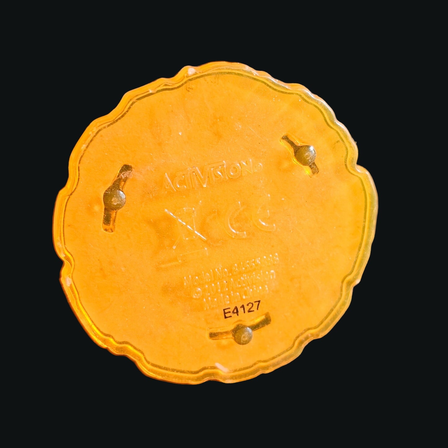 Skylanders Activision Battlecast Spiked Ball Minecart Figure With Orange Base