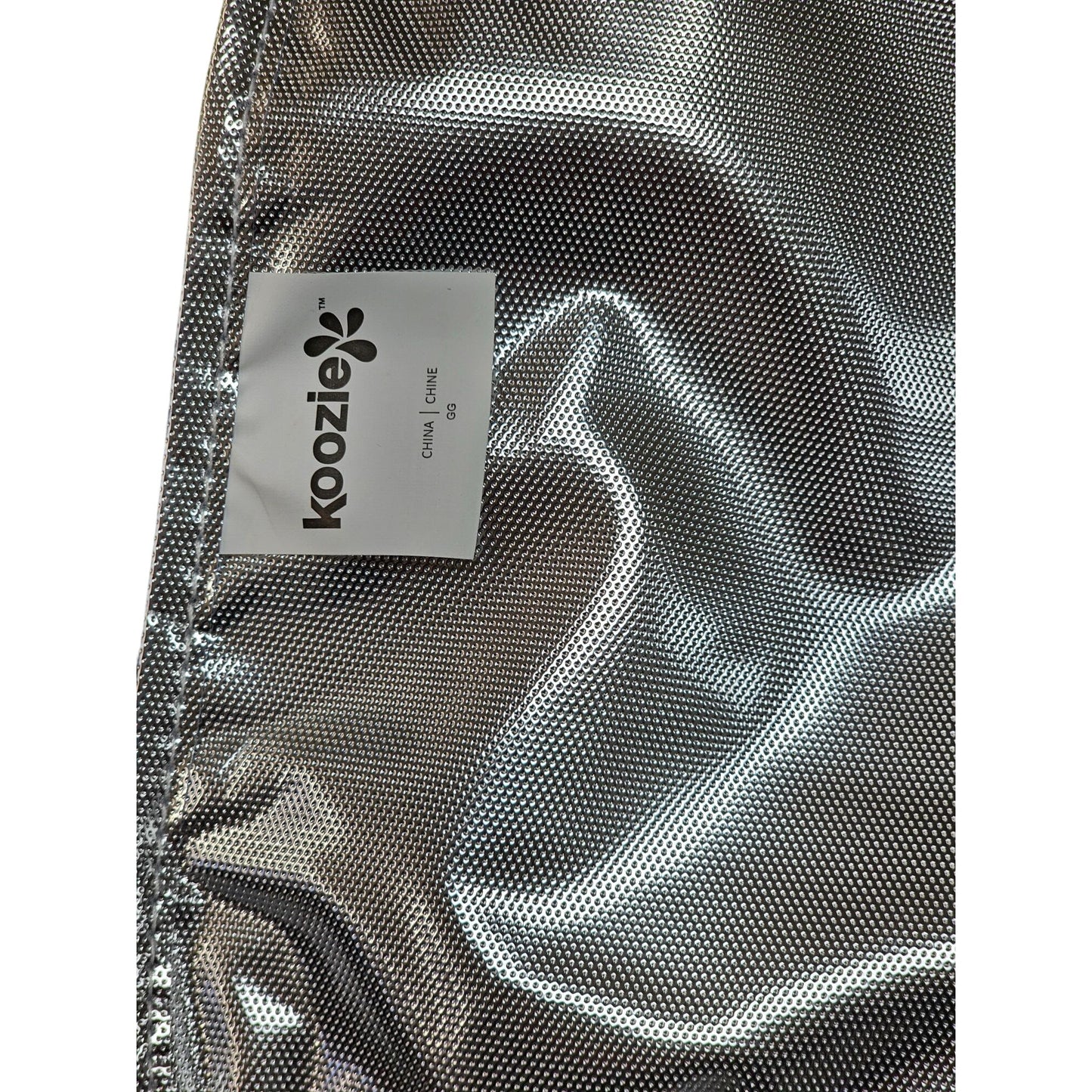 Bauer Design Build Gray Koozie Insulated Cake Pan Bag Dual Zipper & Handle Durable Cooler Tote