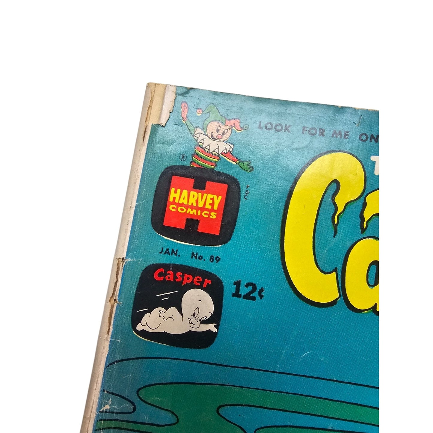 Casper The Friendly Ghost Comic Book Issue No.89 Jan 1965 Vintage Harvey Comics Collectible 12¢ Cover Price