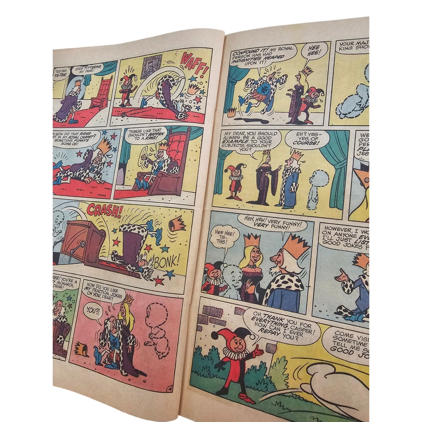 Casper The Friendly Ghost Comic Book Issue No.89 Jan 1965 Vintage Harvey Comics Collectible 12¢ Cover Price