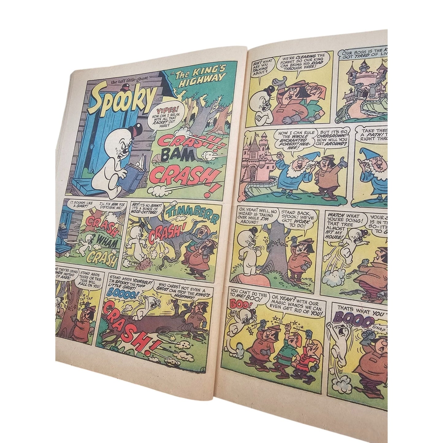 Casper The Friendly Ghost Comic Book Issue No.89 Jan 1965 Vintage Harvey Comics Collectible 12¢ Cover Price