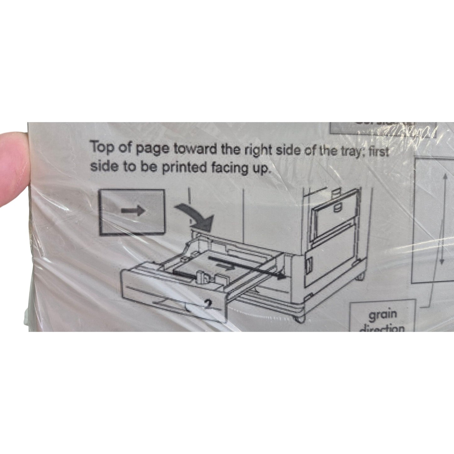 HP Glossy Greeting Card Photo Album Paper Pre -Scored Tray 2 Crafts