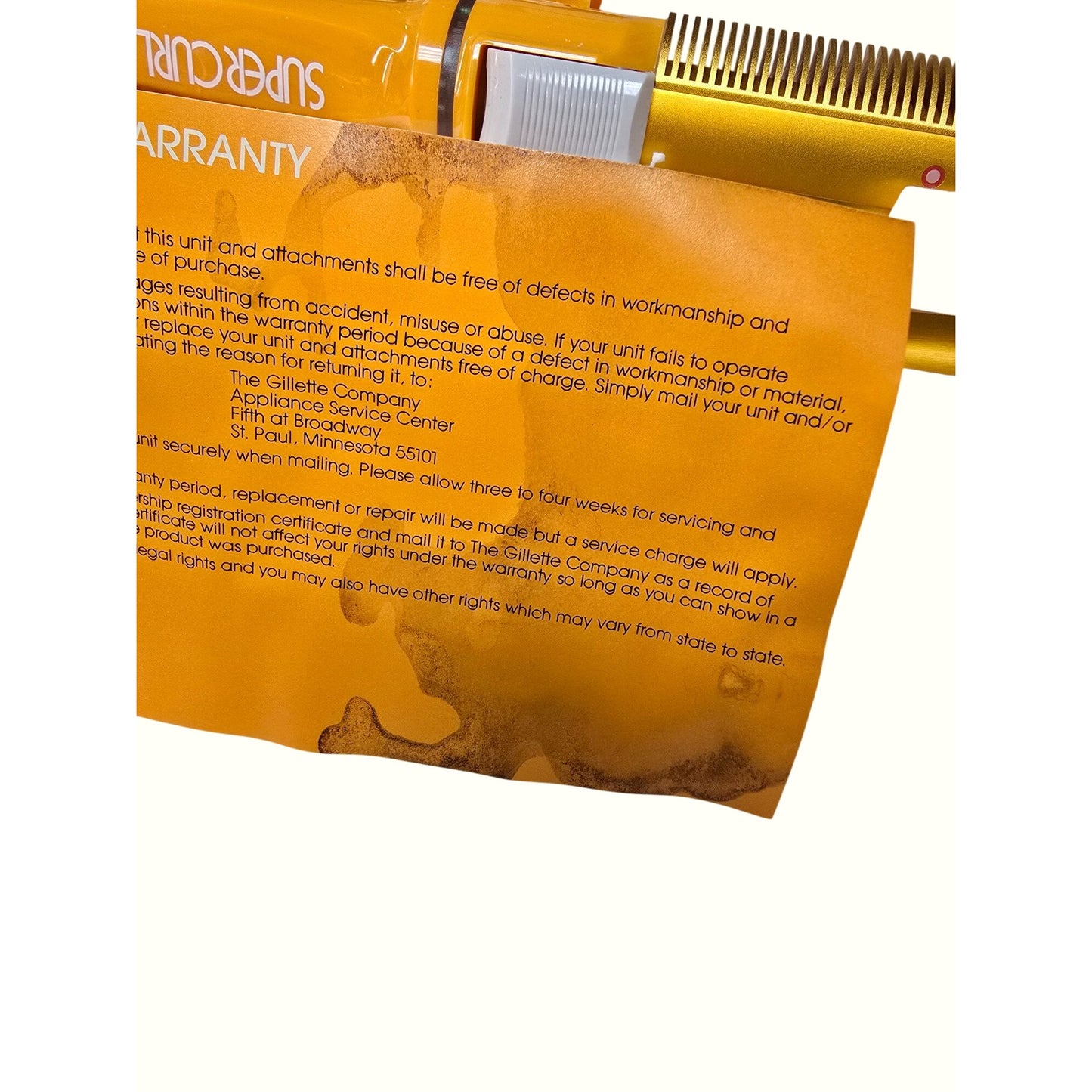 Gillette Supercurl 3 In 1 Steam Styler Hair Curler With Attachments