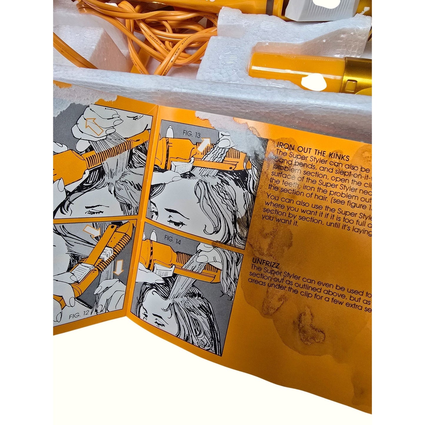 Gillette Supercurl 3 In 1 Steam Styler Hair Curler With Attachments