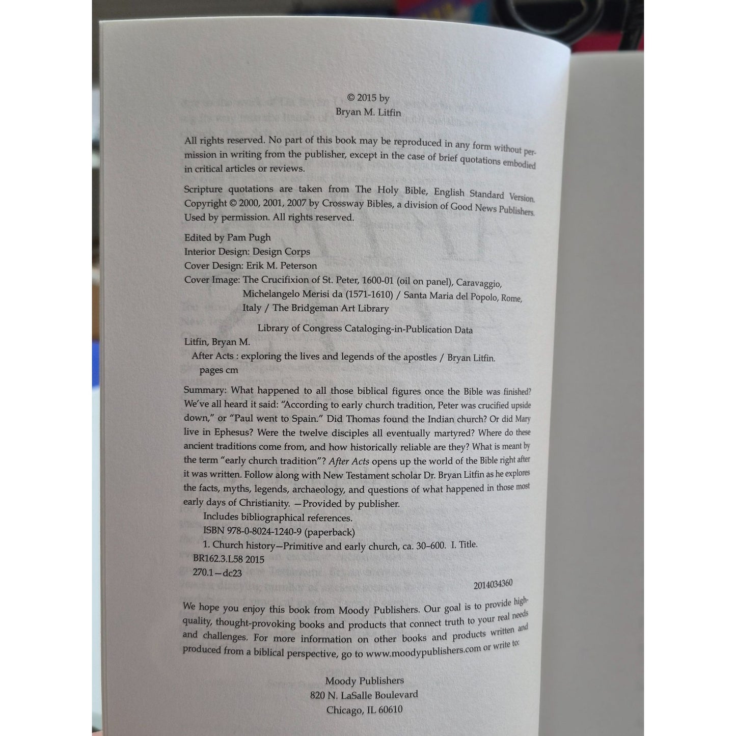 After Acts: Exploring The Lives & Legends Of The Apostles By Bryan Litfin