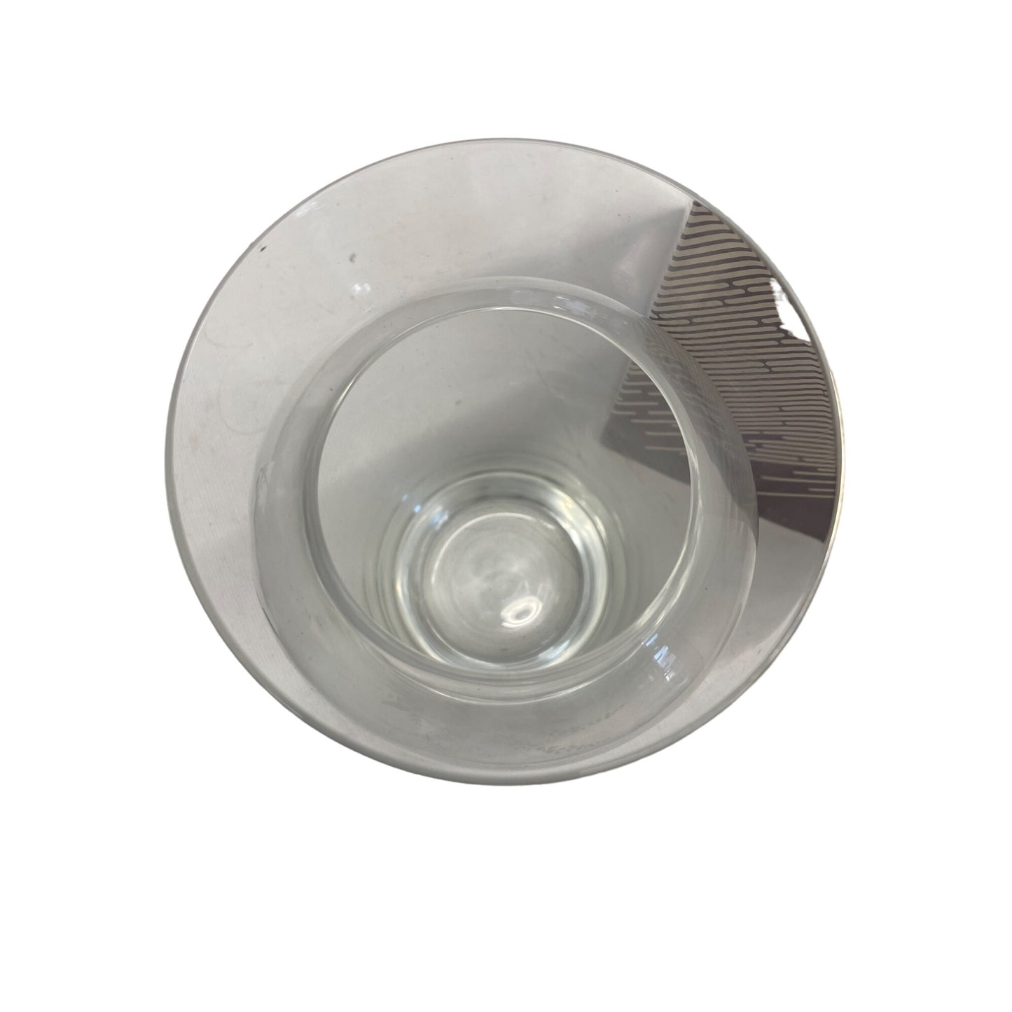 Avon Floral Bouquet Crystal Vase