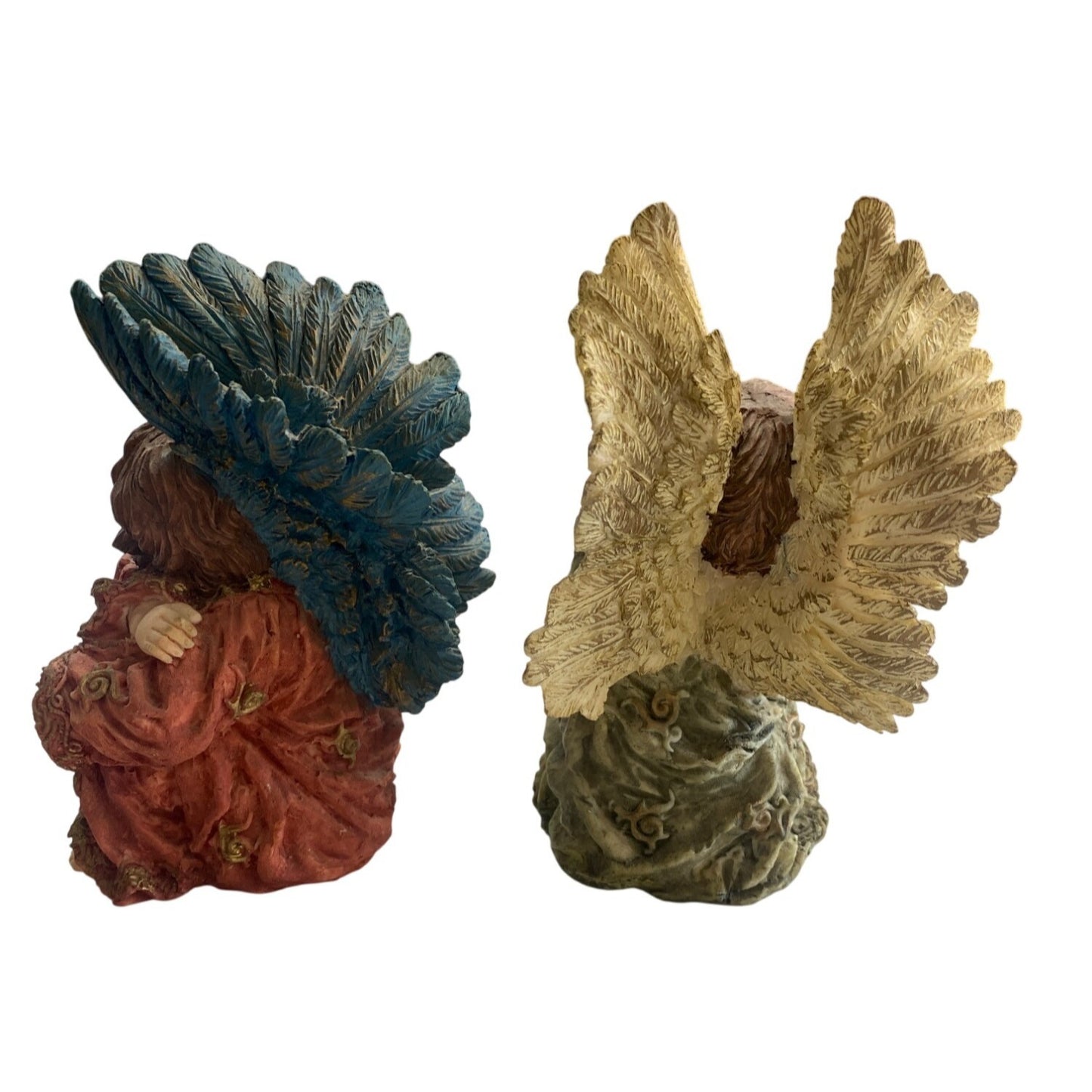 Vintage Angel Figurines Set Of 2