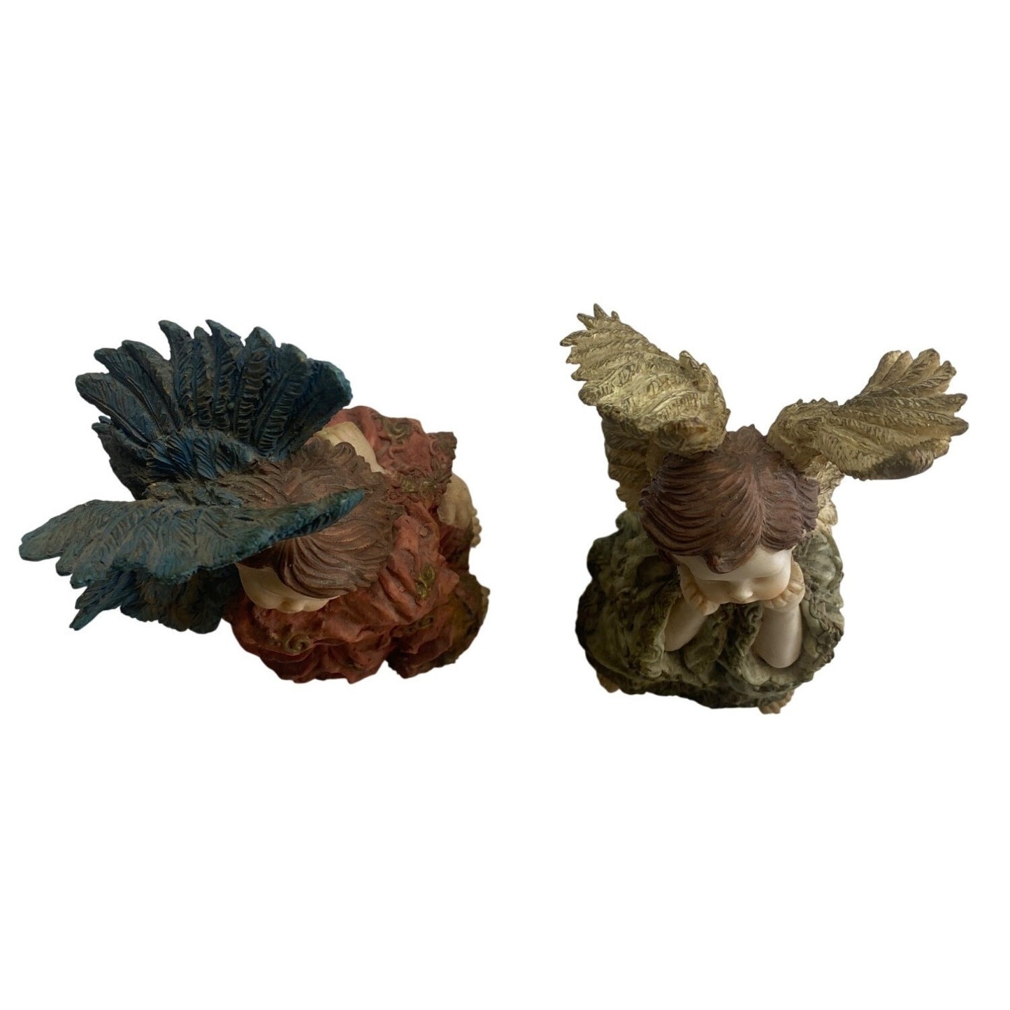 Vintage Angel Figurines Set Of 2