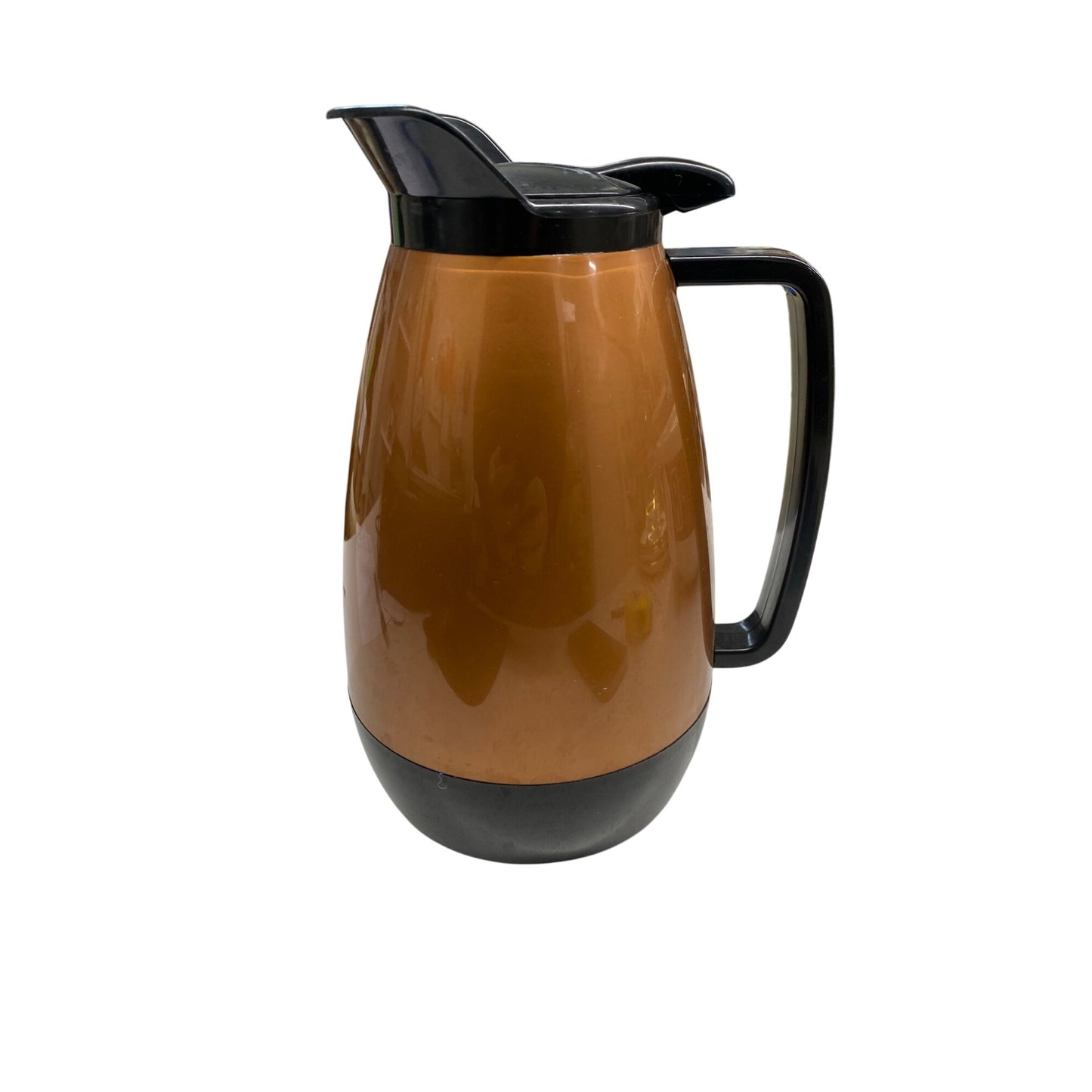 Classic Carafe Insulated 36 Oz Coffee Pitcher With Black Handle & Lid