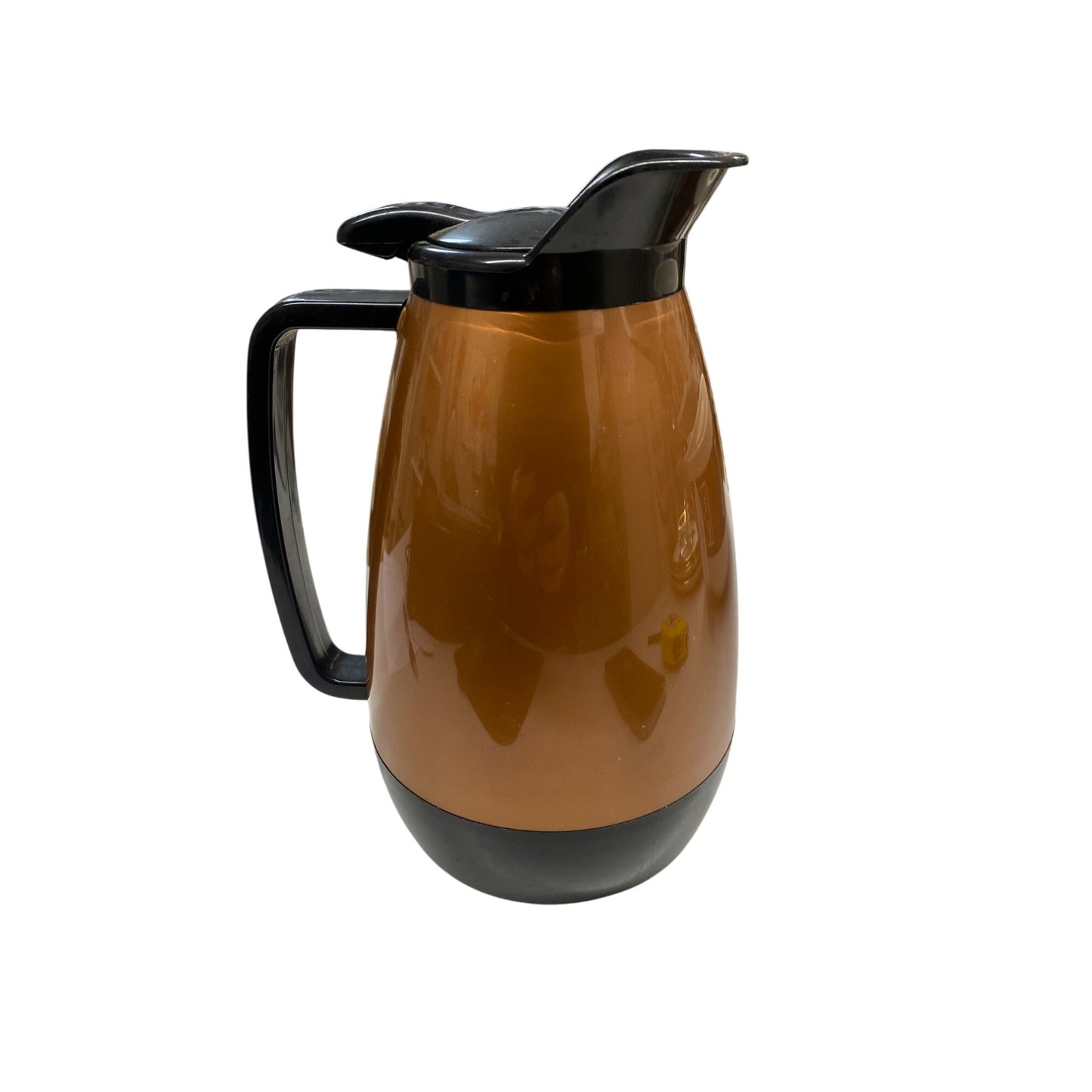 Classic Carafe Insulated 36 Oz Coffee Pitcher With Black Handle & Lid