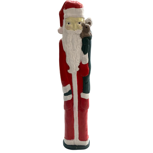 Hand Carved Wood Santa