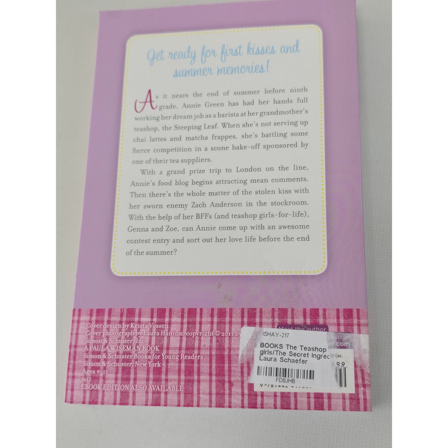 The Secret Ingredient By Laura Schaefer