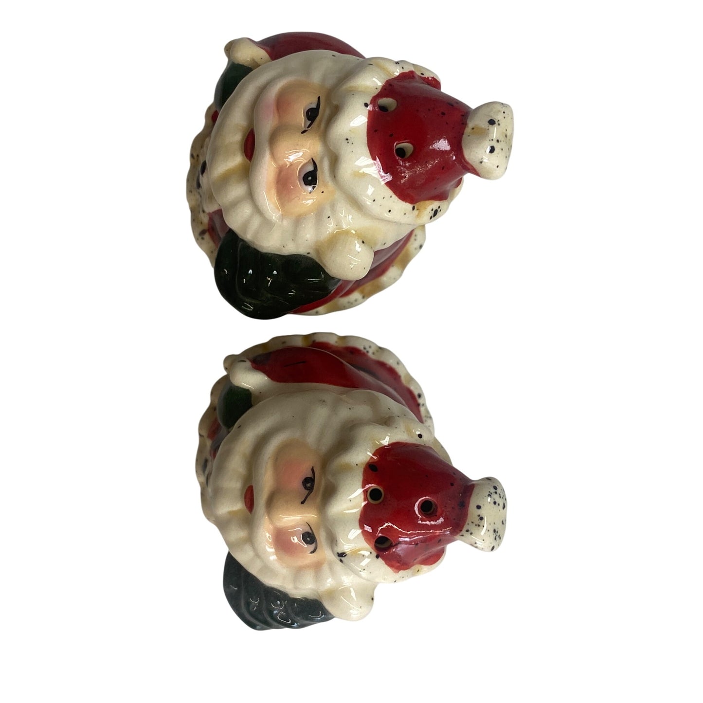 Santa Claus Ceramic Salt & Pepper Shakers Set