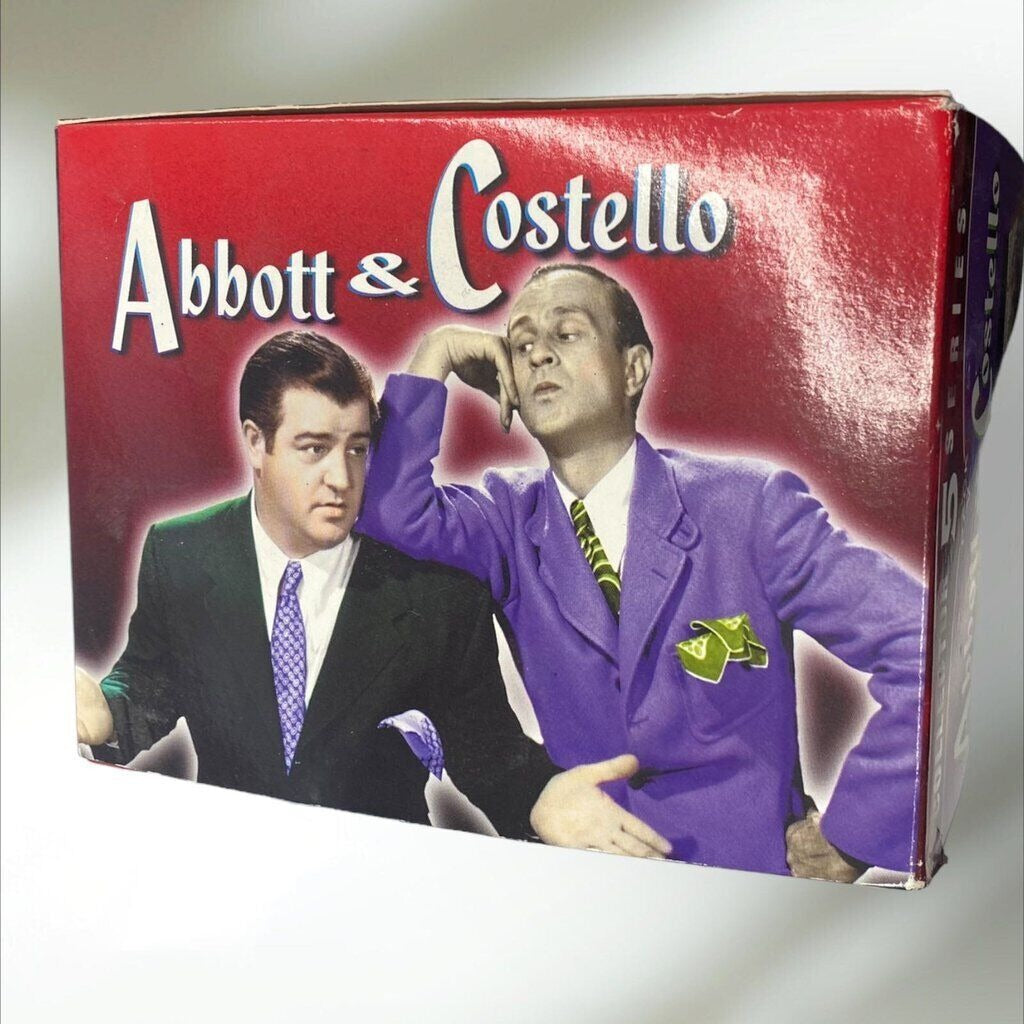 Abbott & Costello VHS 5 Tape  Collector Series