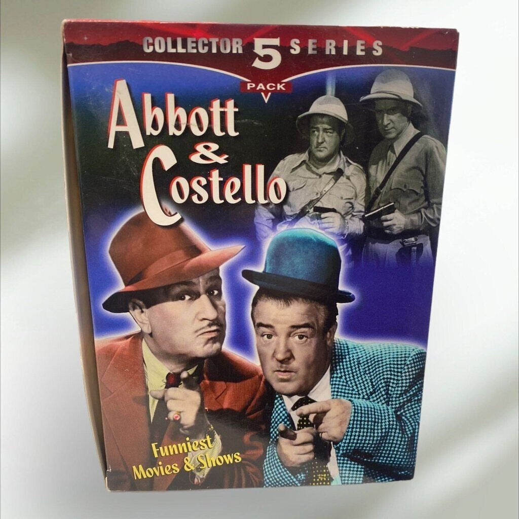 Abbott & Costello VHS 5 Tape  Collector Series