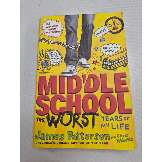 Middle School The Worst Years Of My Life Book By James Patterson & Chris Tebbetts