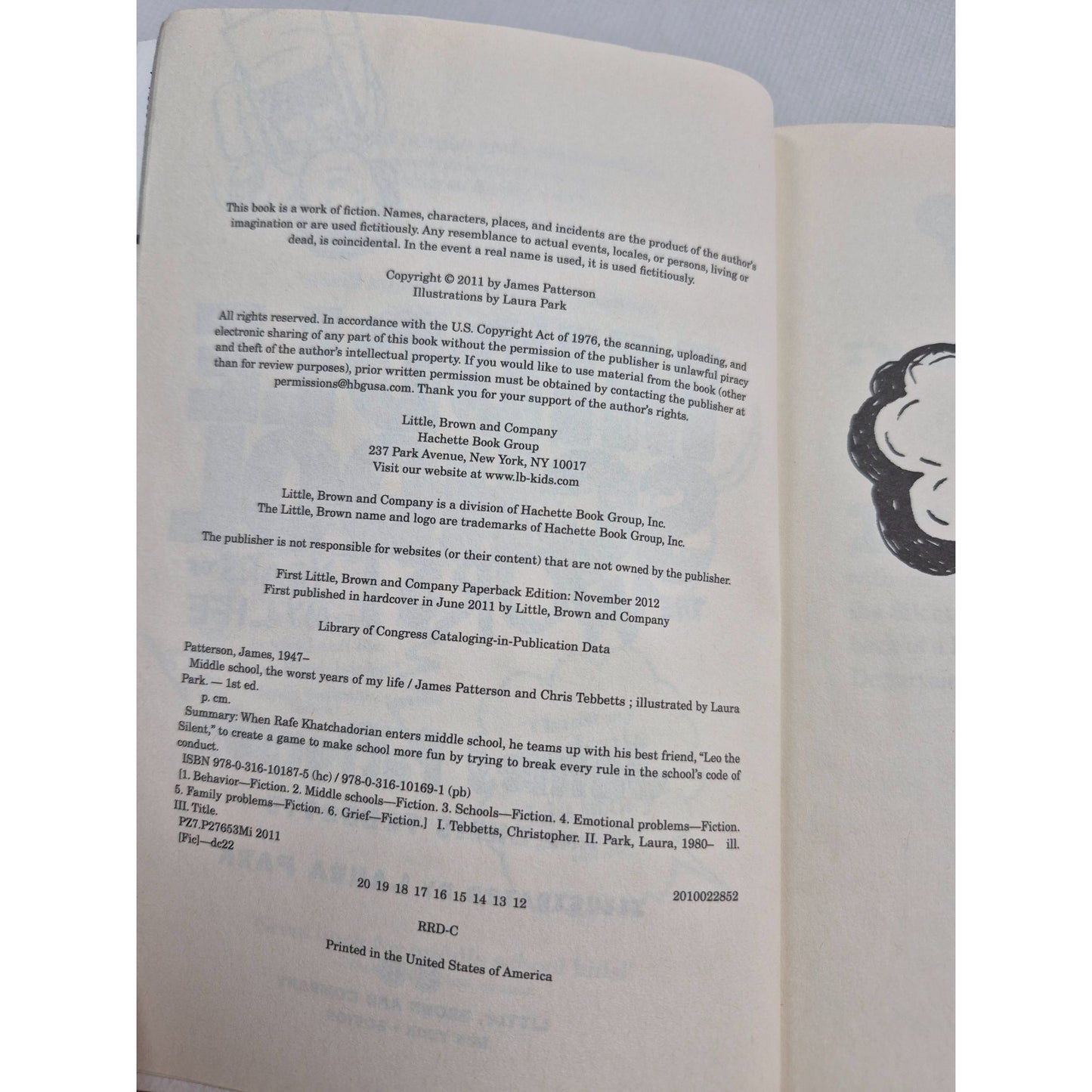 Middle School The Worst Years Of My Life Book By James Patterson & Chris Tebbetts