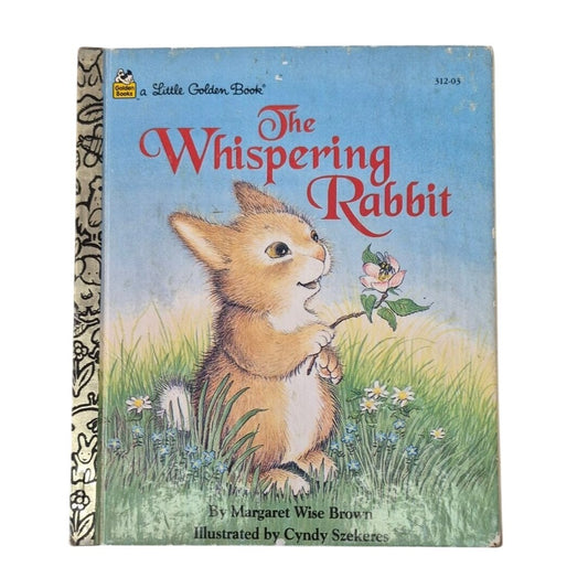 The Whispering Rabbit By Margaret Wise Brown - Little Golden Book 1992 Edition