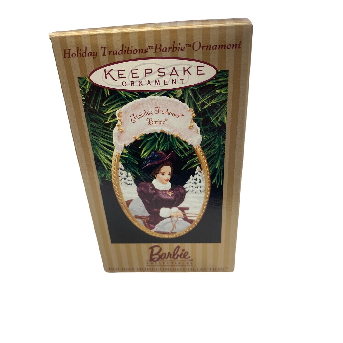 Hallmark 1997 Holiday Traditions Barbie Collectible Keepsake Ornament