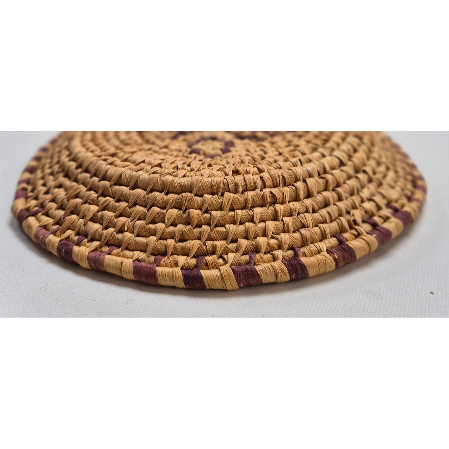 Large Basket Oval Tray 16"