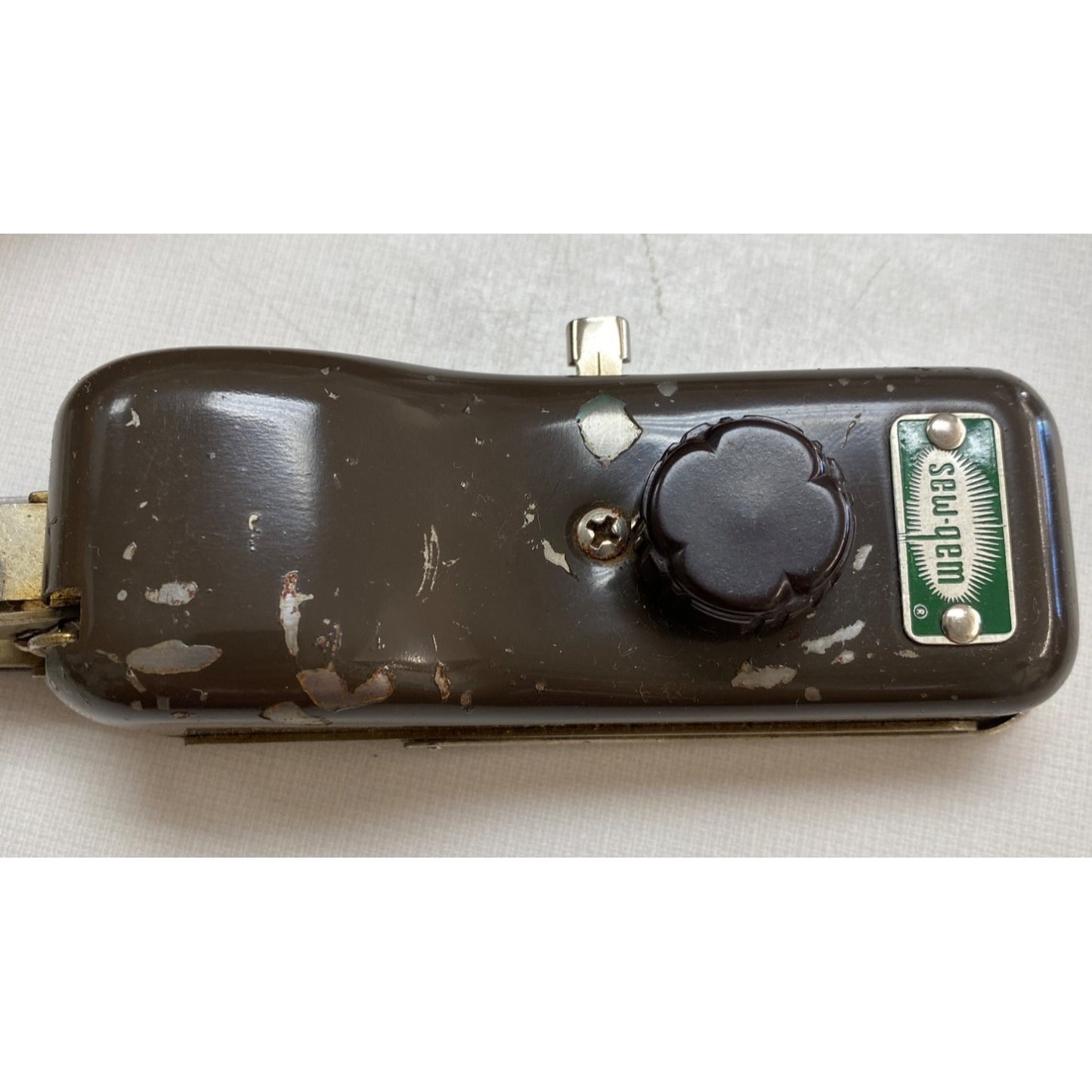 Vintage Sew-Gem Rotary Buttonhole Attachment Original Box & Manuals