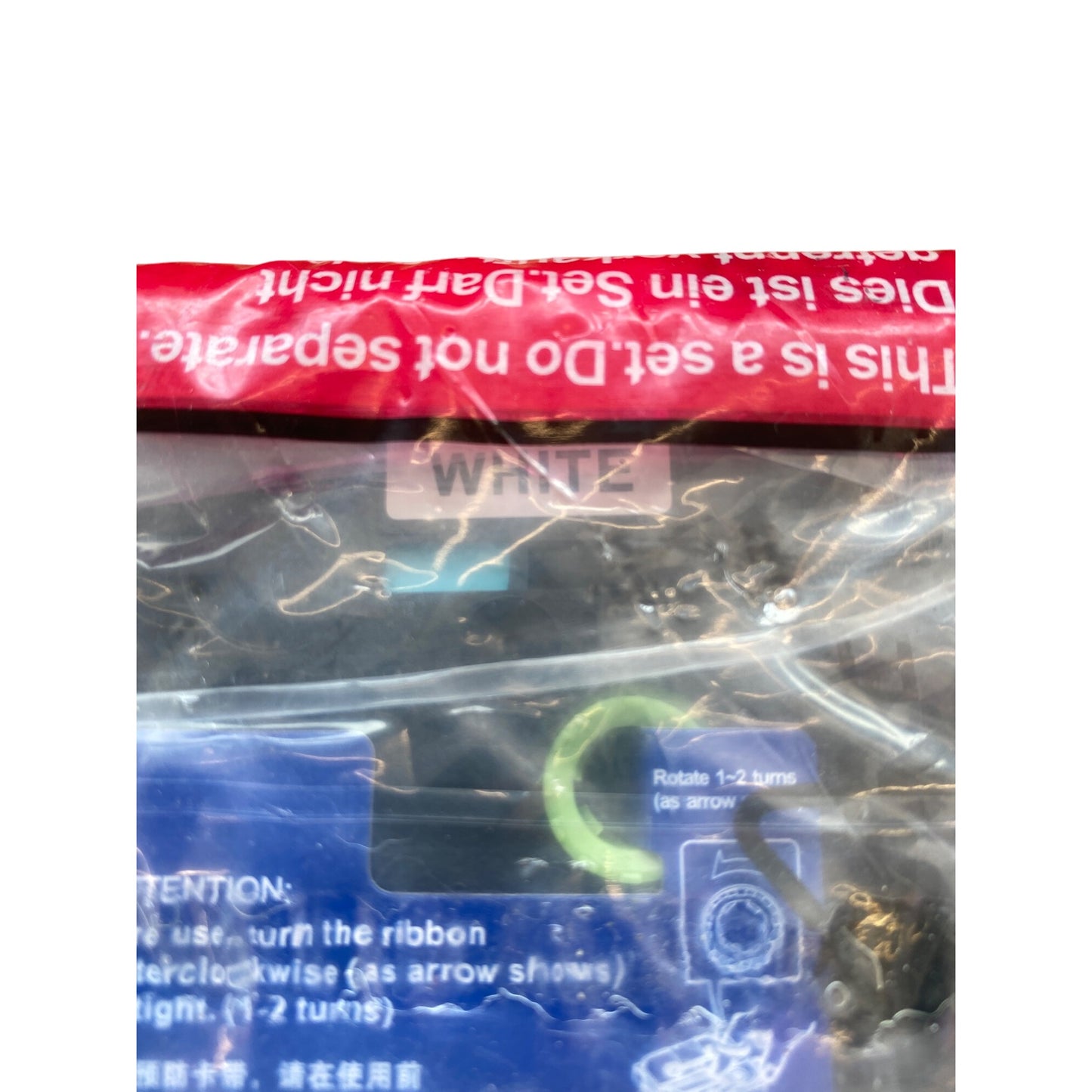 Labellife 6-Pack Label Tape 0.47" x 12mm Laminated Yellow/Green/White/Orange/Red/Blue Compatible With Brother P-Touch