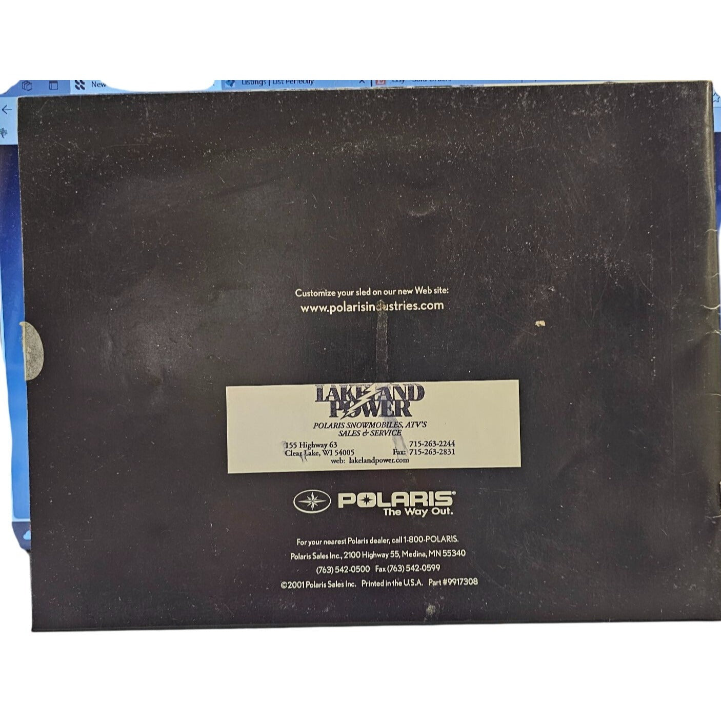 Polaris Snowmobiles 2002 Catalog