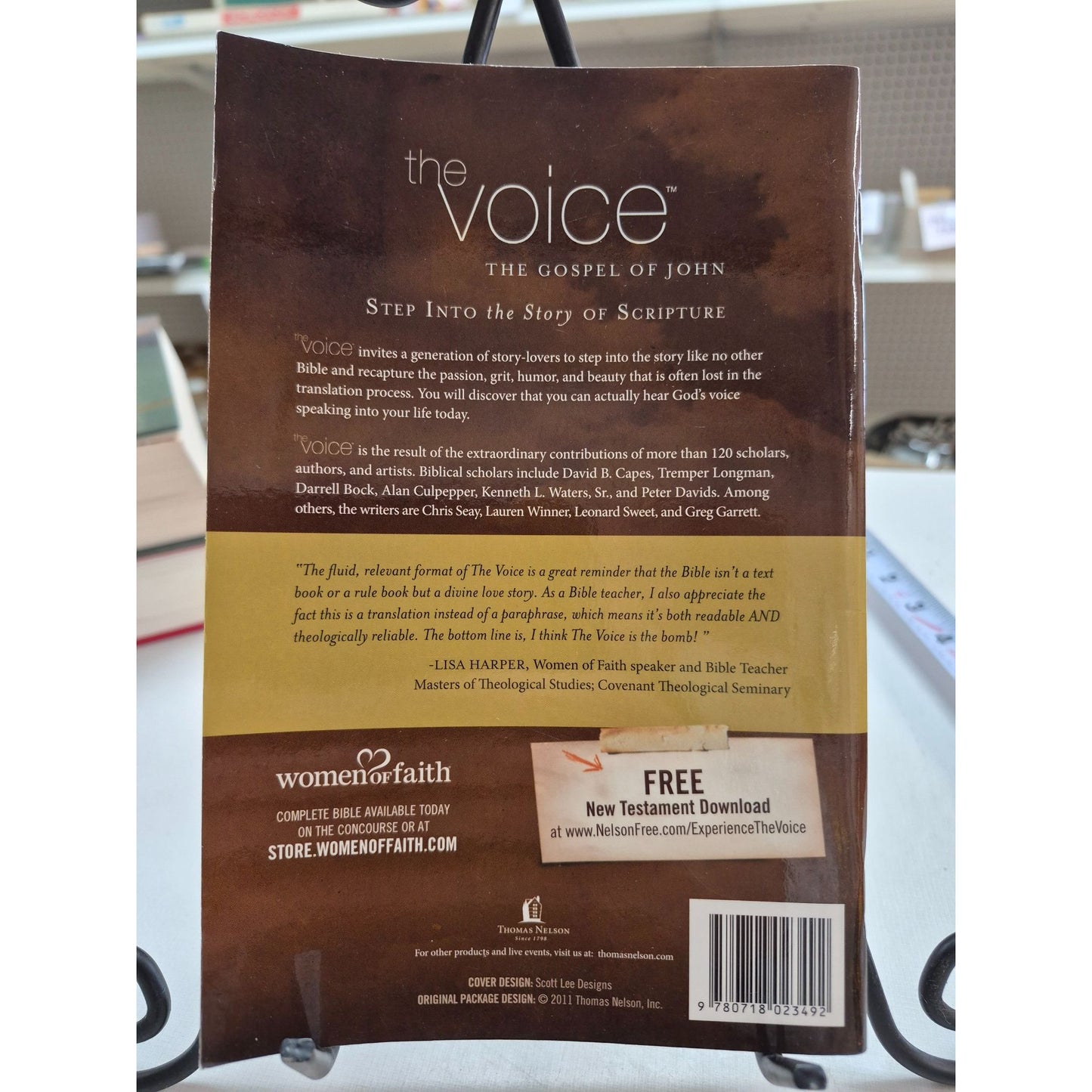 The Voice Gospel Of John Signature Series Bible