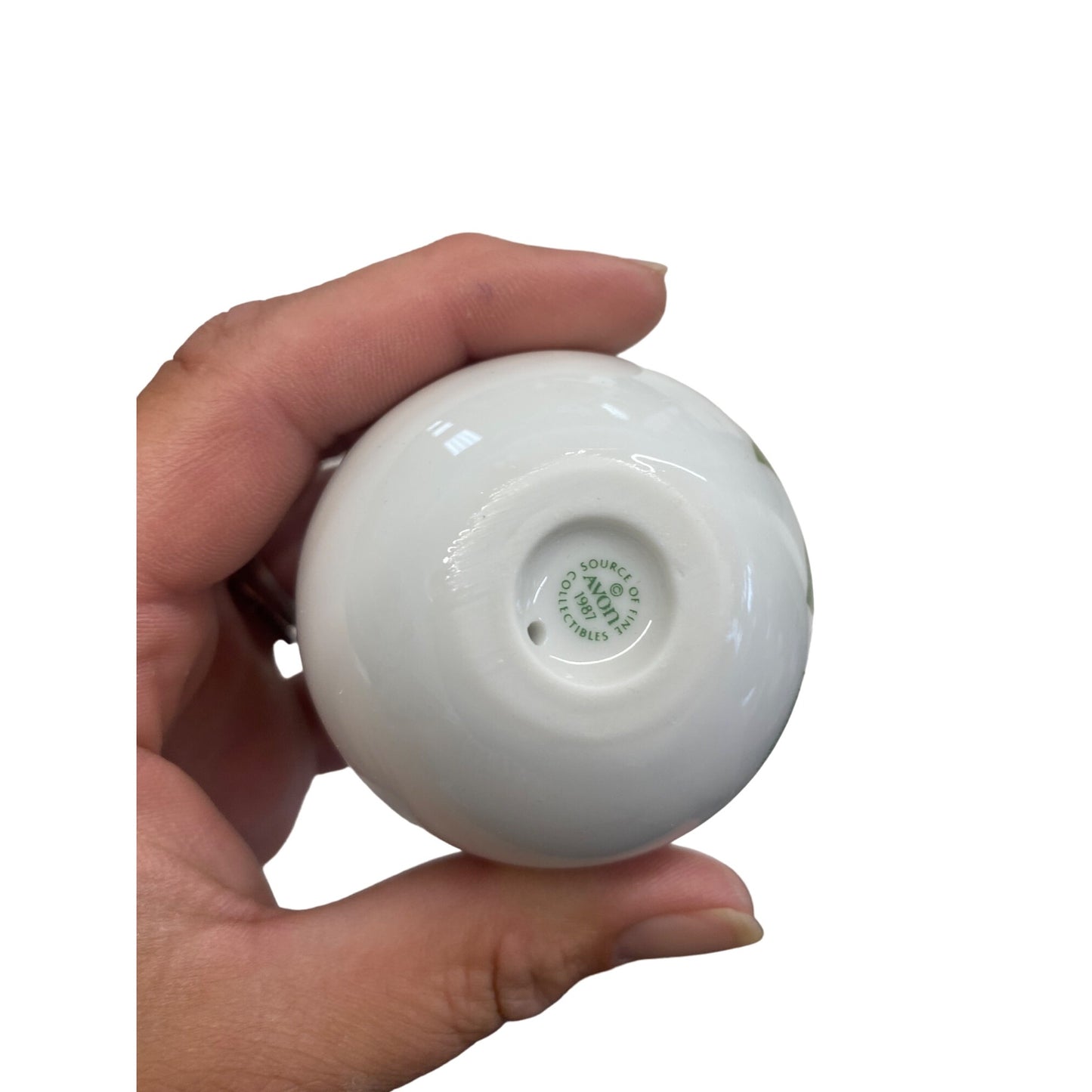 Avon Porcelain Egg Collection "Winters Treasure" With Stand